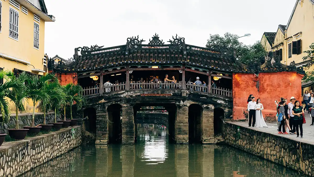 Japanese Covered Bridge in Hoi An Ancient Town
