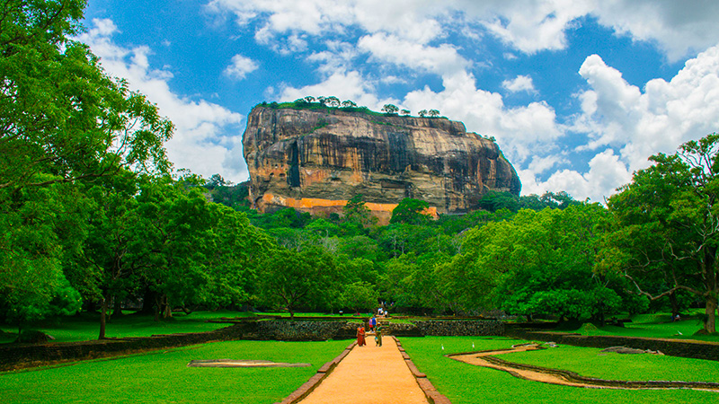 Illustrated cover for Starting Sigiriya Before Sunrise to Win Back the Quiet