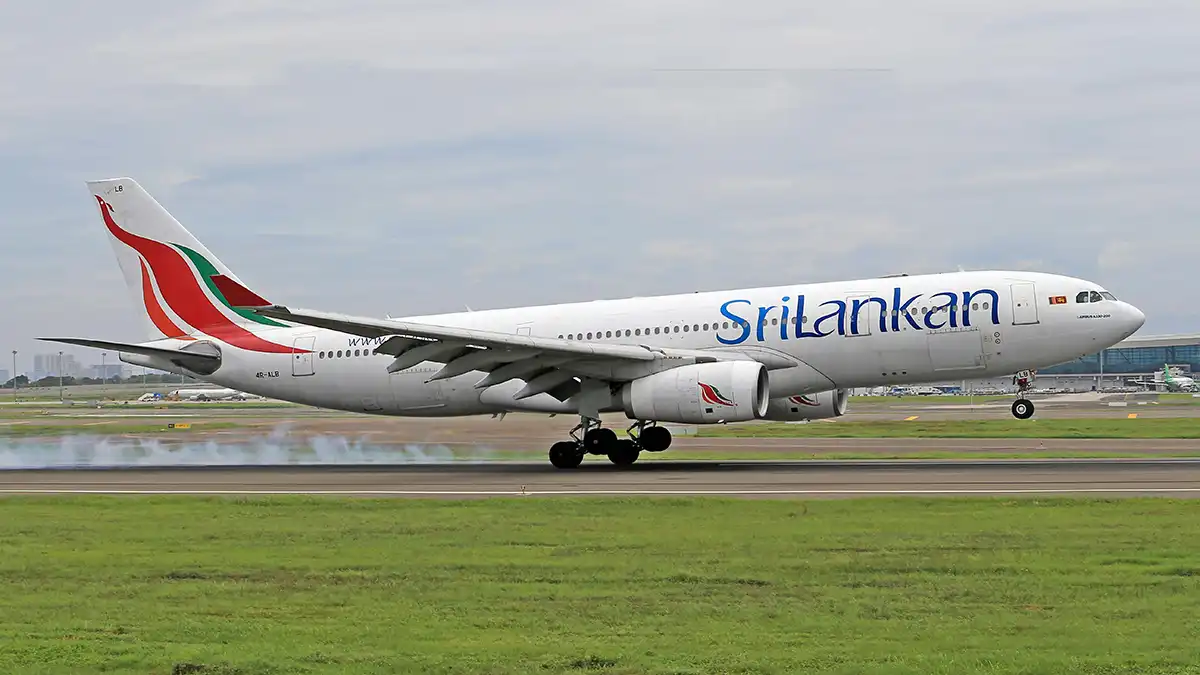 Zona de llegadas del Aeropuerto Internacional Bandaranaike en Sri Lanka